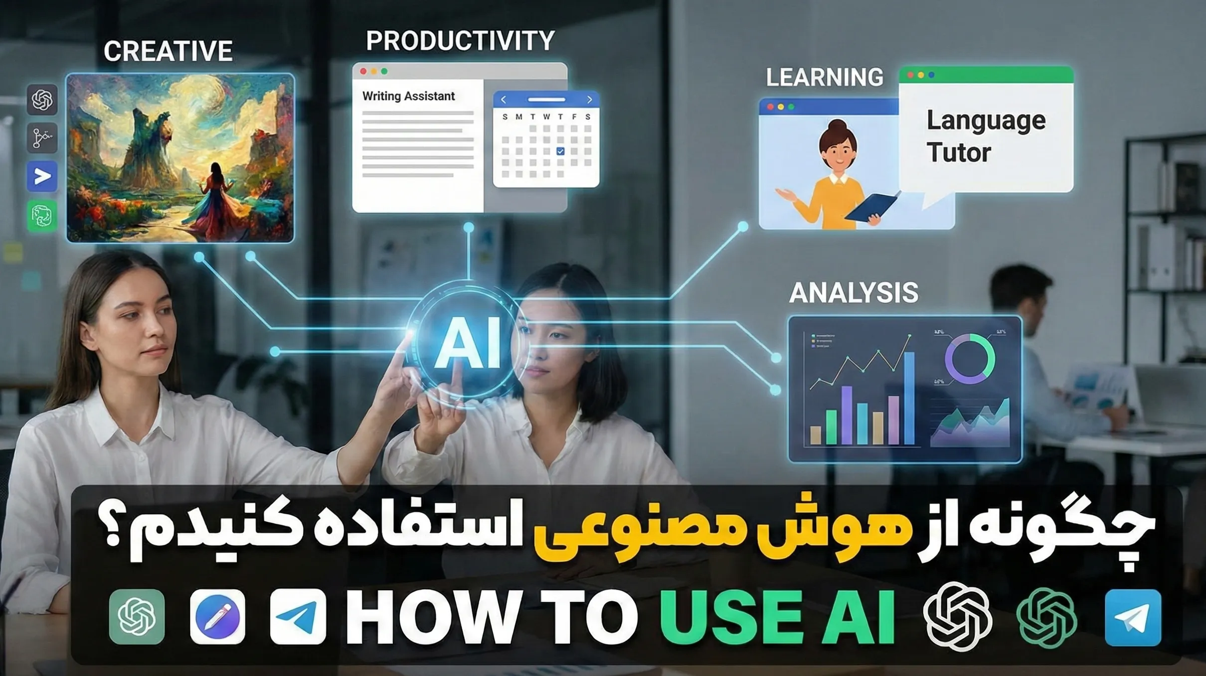 چگونه از هوش مصنوعی استفاده کنیم؟