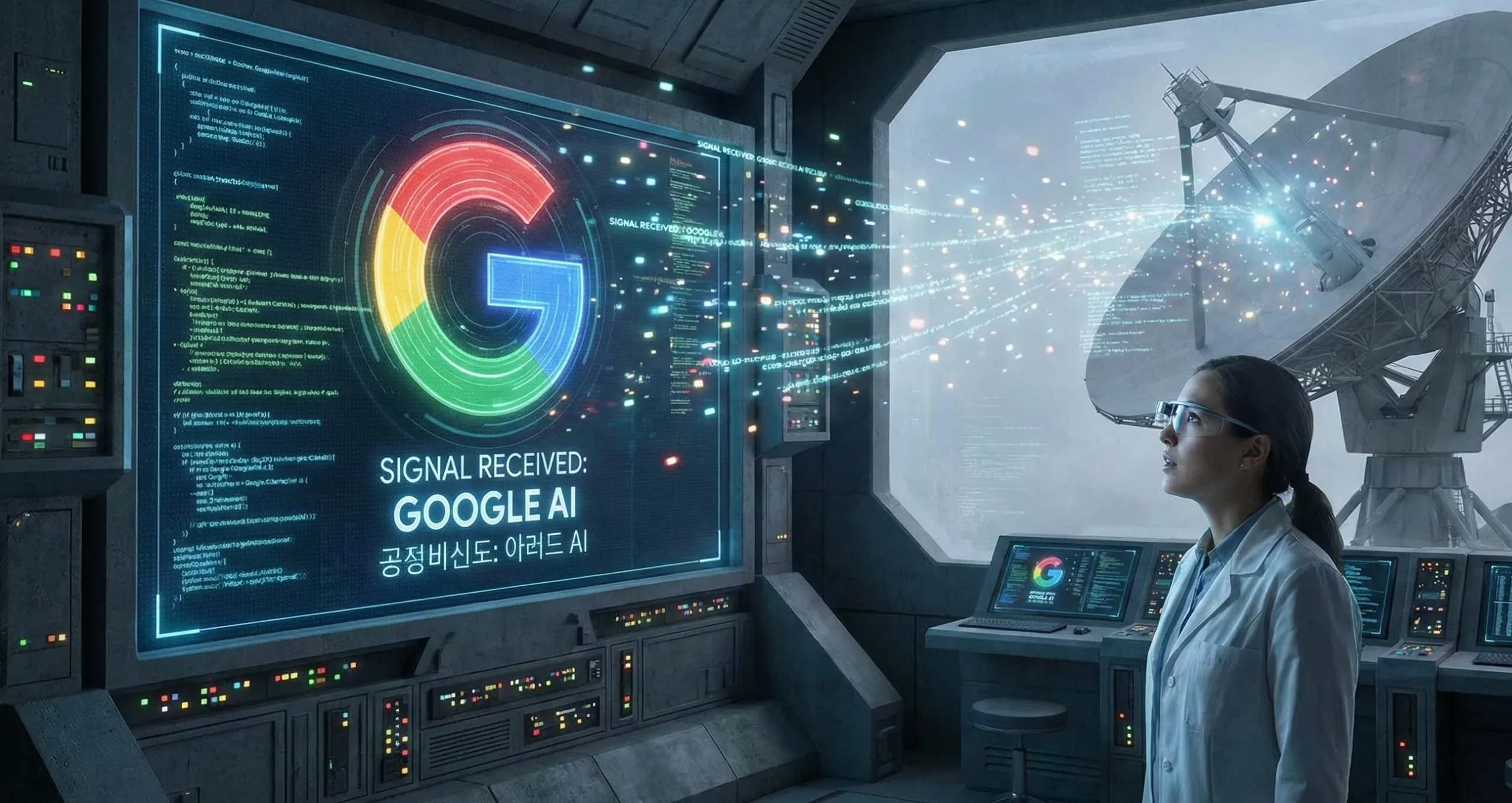 دریافت سیگنال از هوش مصنوعی گوگل